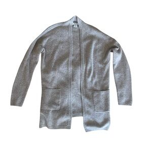 Magaschoni Cashmere Tan Open Front Cardigan